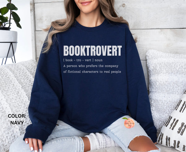 Booktrovert sweatshirt