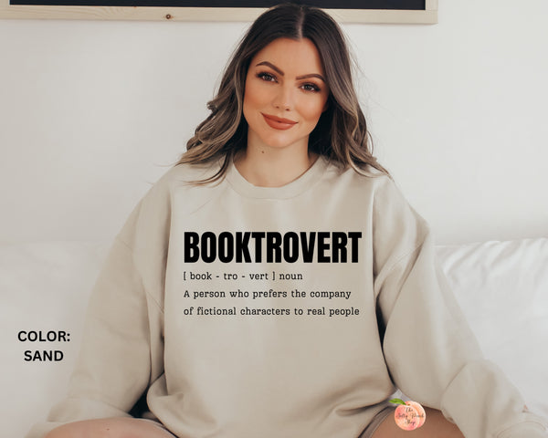 Booktrovert sweatshirt