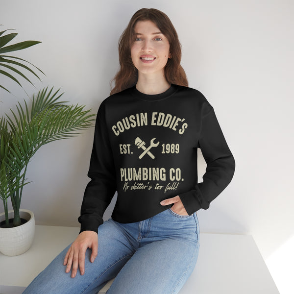 Cousin Eddie's Plumbing Co sweatshirt