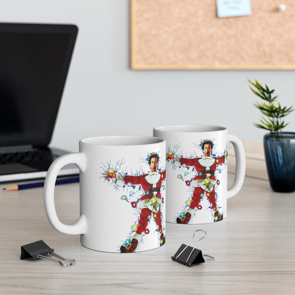 Clark in lights 11 oz coffee mug