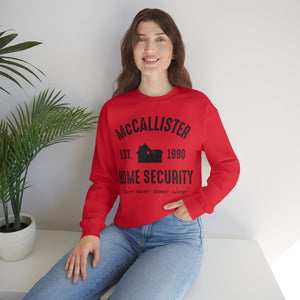 McCallister Home Security sweatshirt