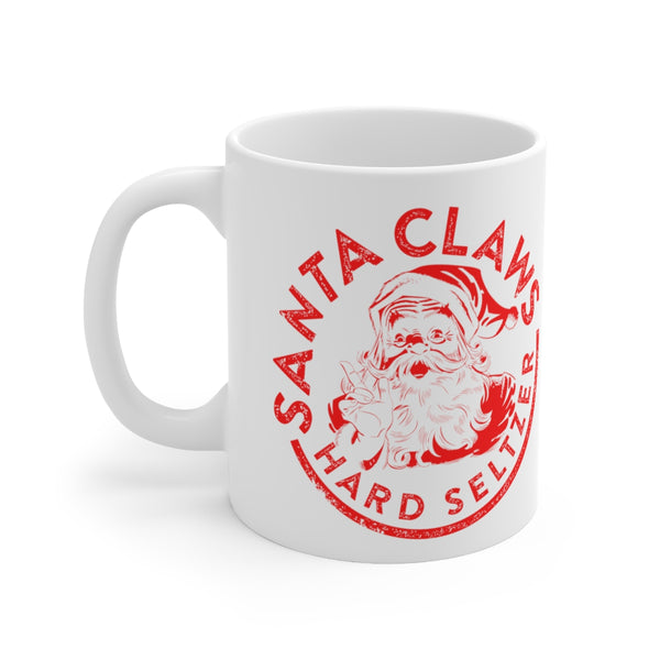 Santa Claws 11 oz coffee mug