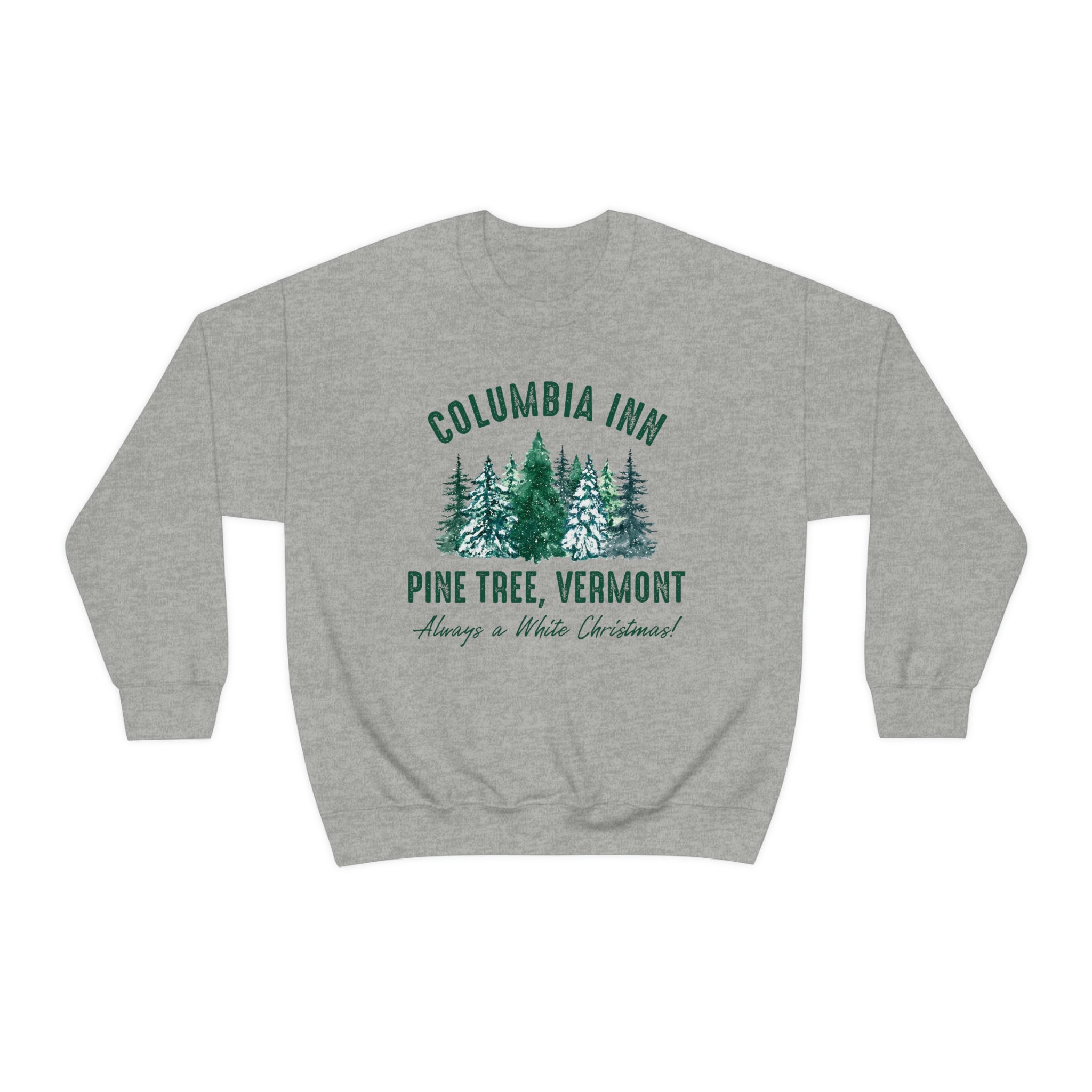 Columbia Inn Pine Tree Vermont sweatshirt