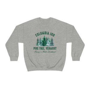 Columbia Inn Pine Tree Vermont sweatshirt