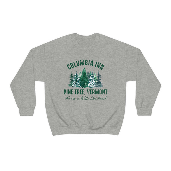 Columbia Inn Pine Tree Vermont sweatshirt