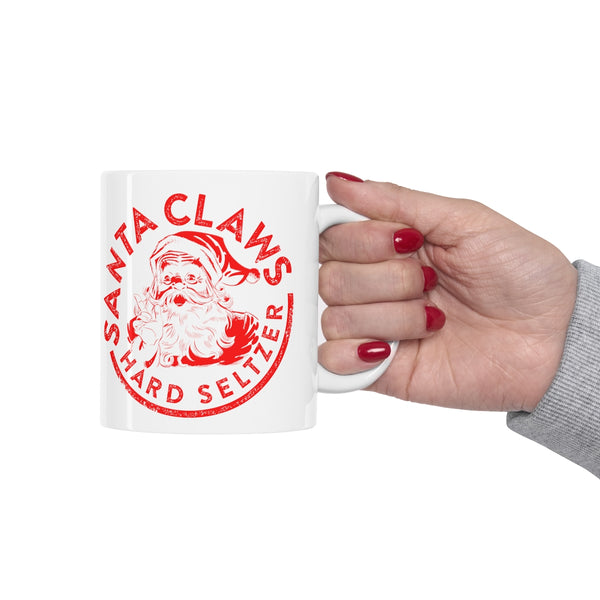 Santa Claws 11 oz coffee mug