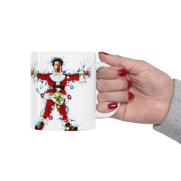 Clark in lights 11 oz coffee mug