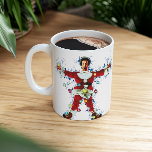 Clark in lights 11 oz coffee mug