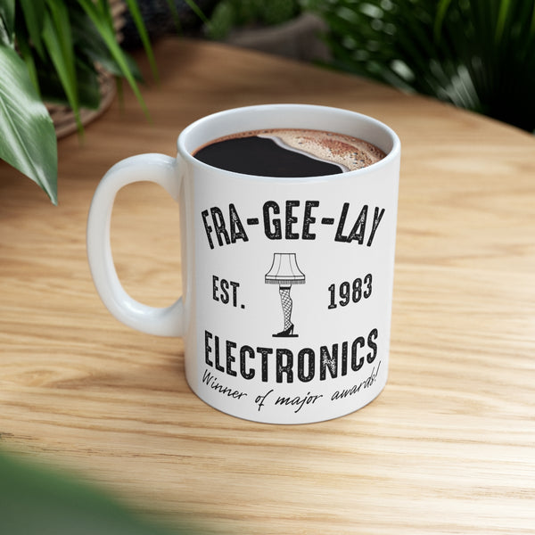 Frageelay Electronics 11 oz coffee mug