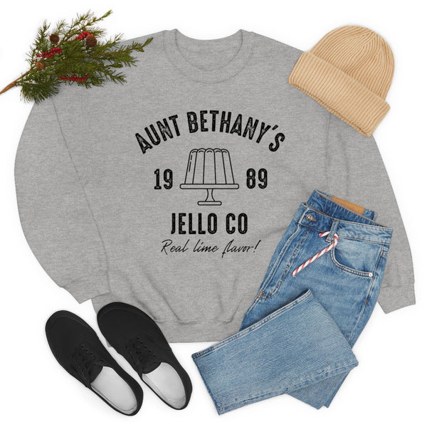 Aunt Bethany's Jello Co sweatshirt