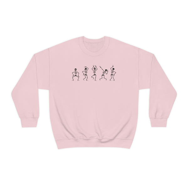 Dancing skeleton Halloween sweatshirt