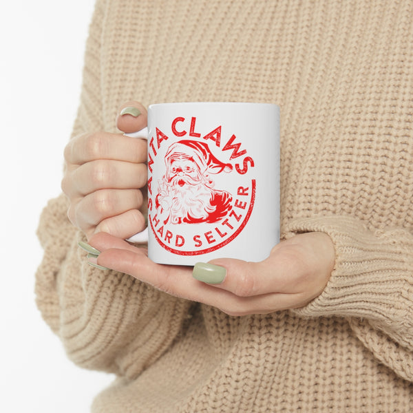 Santa Claws 11 oz coffee mug