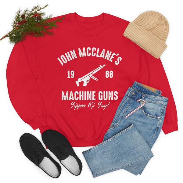 John Mcclane's Machine Gun Shop sweatshirt