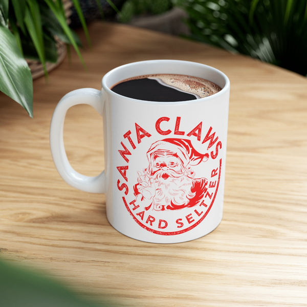 Santa Claws 11 oz coffee mug