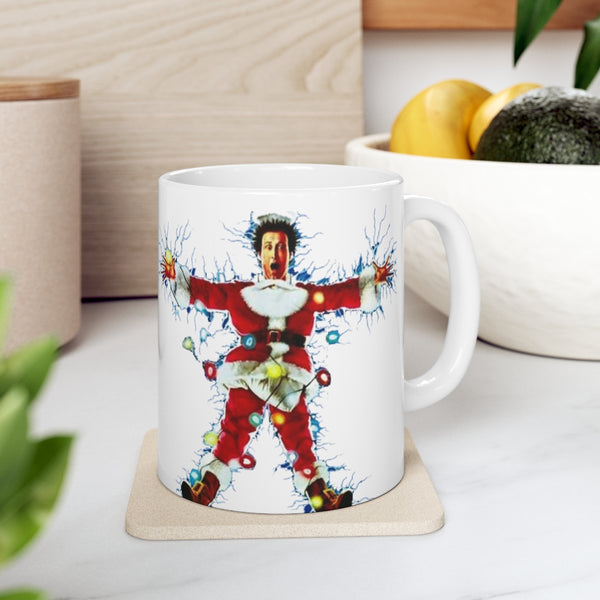 Clark in lights 11 oz coffee mug