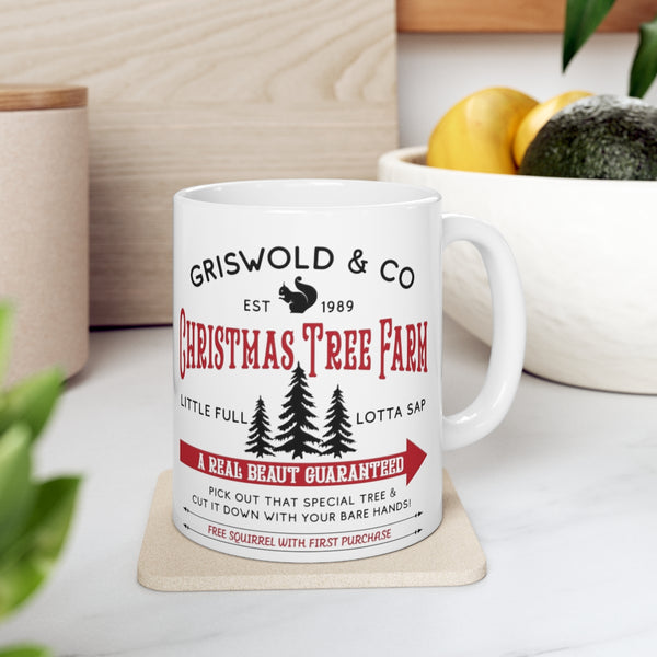 Griswold Tree Farm 11 oz coffee mug