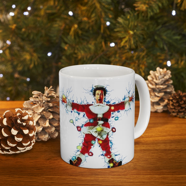 Clark in lights 11 oz coffee mug