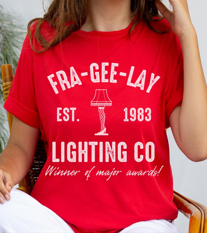 Frageelay Lighting Co shirt