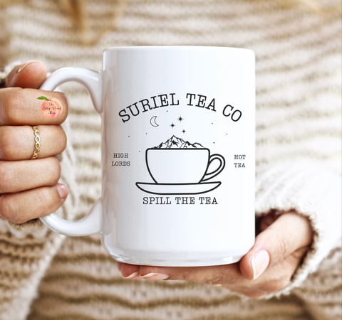 Suriel Tea Company coffee mug 15oz