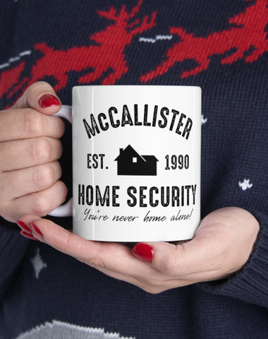 McCallister Home Security 11 oz coffee mug