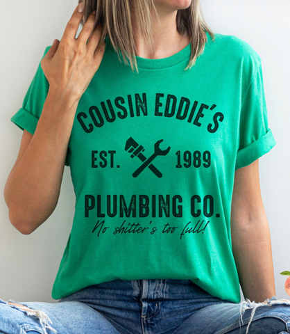 Cousin Eddie Plumbing Co shirt