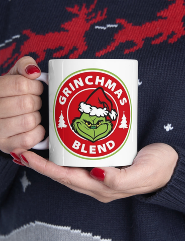 Grinchmas Blend 11 oz coffee mug