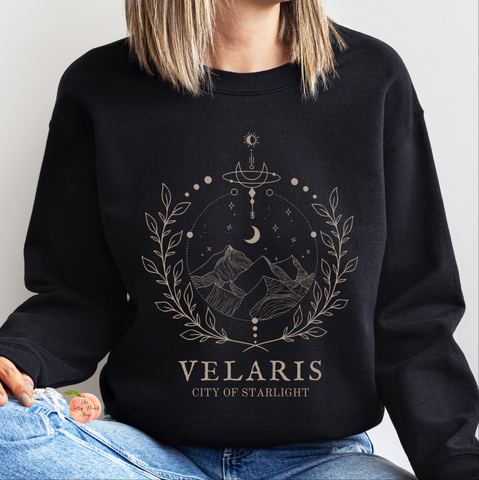 Velaris City of Starlight crewneck sweatshirt