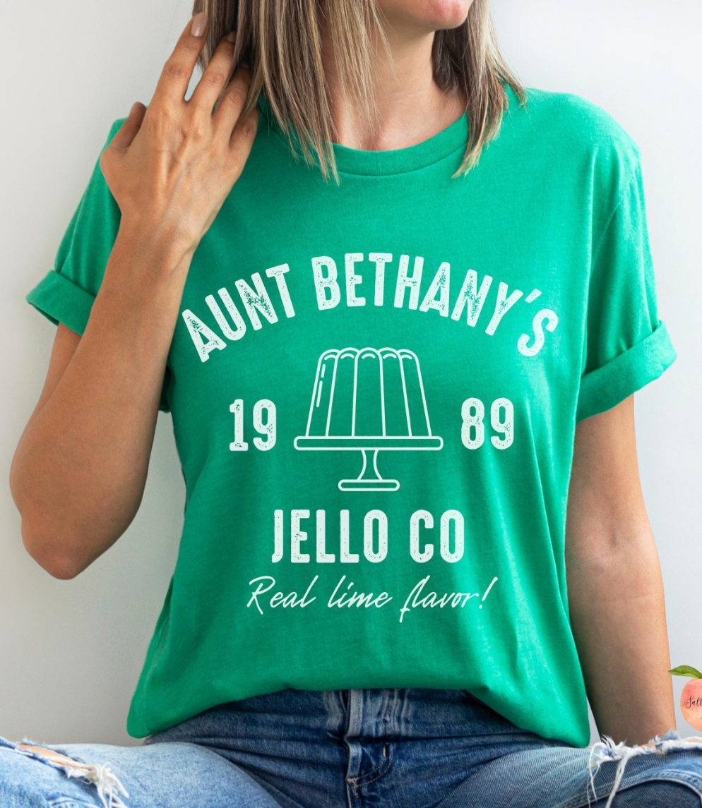 Aunt Bethany's Jello shirt