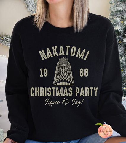 Nakatomi Christmas Party sweatshirt