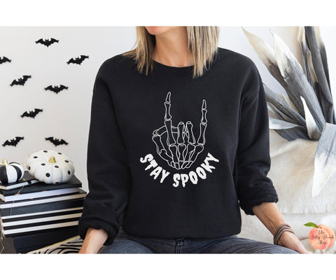 Stay Spooky Halloween Crewneck Sweatshirt