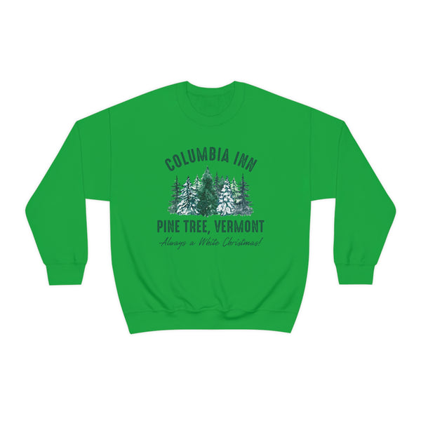 Columbia Inn Pine Tree Vermont sweatshirt