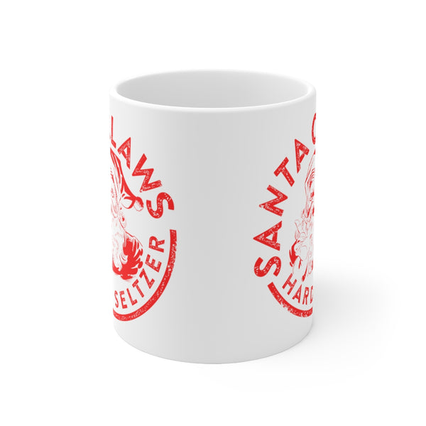 Santa Claws 11 oz coffee mug