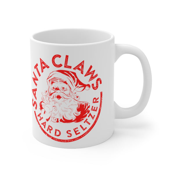 Santa Claws 11 oz coffee mug