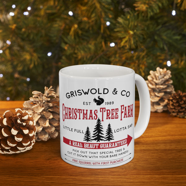Griswold Tree Farm 11 oz coffee mug