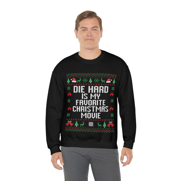 Die Hard is my favorite Christmas movie Crewneck Sweatshirt