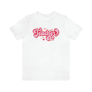 Teacher retro Valentine shirt