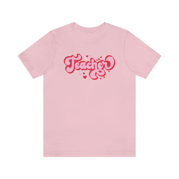 Teacher retro Valentine shirt