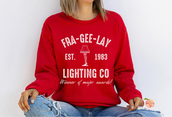 Frageelay Lighting Co sweatshirt