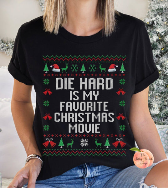 Die Hard is my favorite Christmas movie shirt