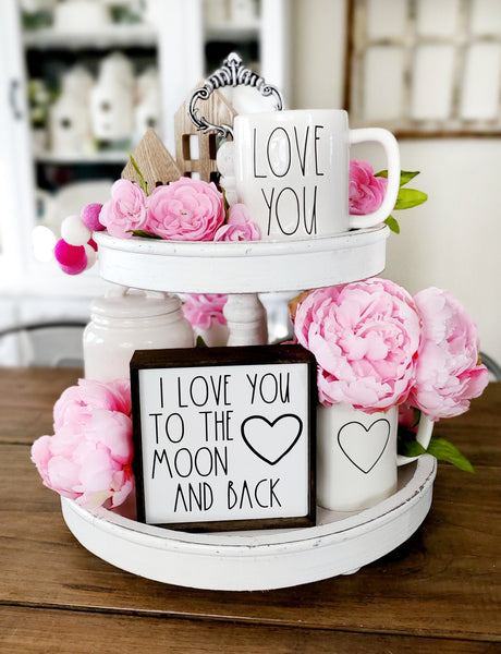 PERSONALIZED I Love You To The Moon And Back sign