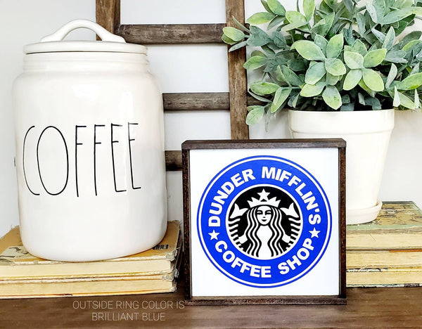 PERSONALIZED top and bottom Starbucks Coffee sign