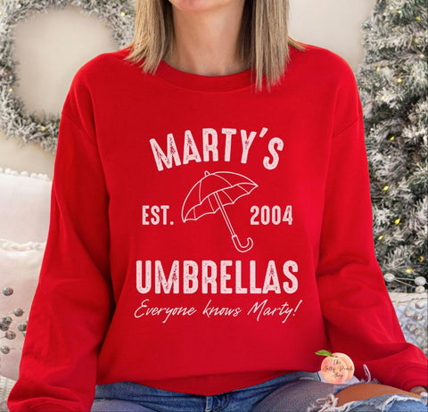 Marty's Umbrellas sweatshirt