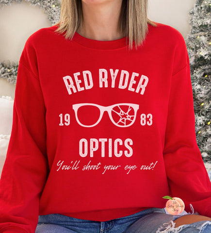 Red Ryder Optics sweatshirt