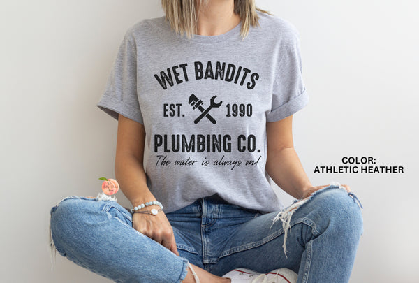 Wet Bandits Plumbing Co shirt