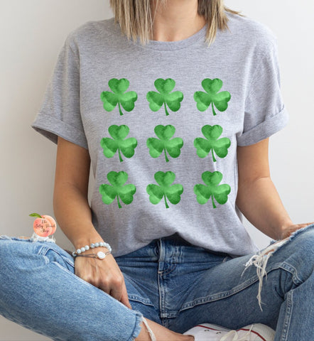 Shamrock St Patricks Day shirt